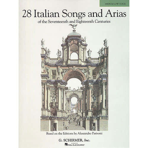 28 ITALIAN SONGS AND ARIAS - MEDIUM VOICE