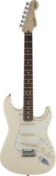 Fender Jeff Beck Stratocaster Rw Olympic White
