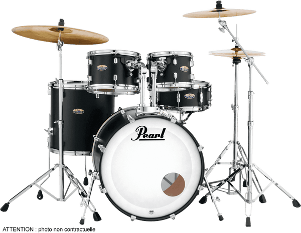 Pearl DECADE MAPLE FUSION 20 SATIN SLATE BLACK