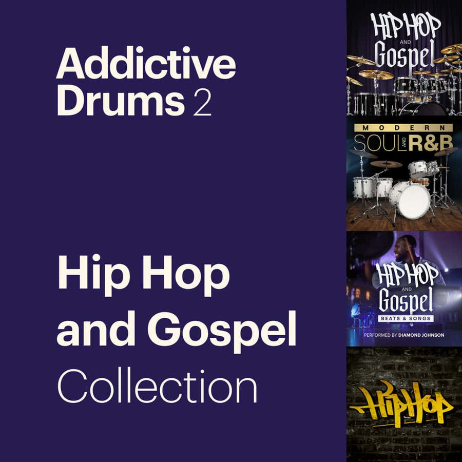 Addictive Drums 2 Hip-Hop-und-Gospel-Kollektion