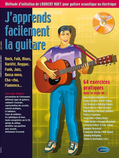 J'apprends Facilement La Guitare - Huet