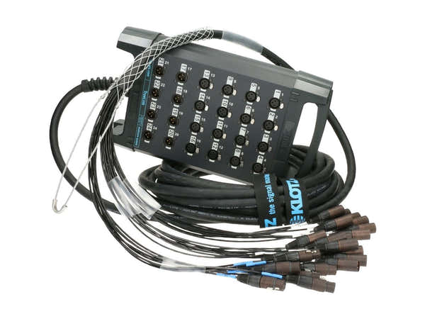 Klotz TL2U168X30 TRUELINK STUDIOLINK STUDIOLINE XLR/XLR IN:16/ OUT:8 CABLE:30M,PLU22