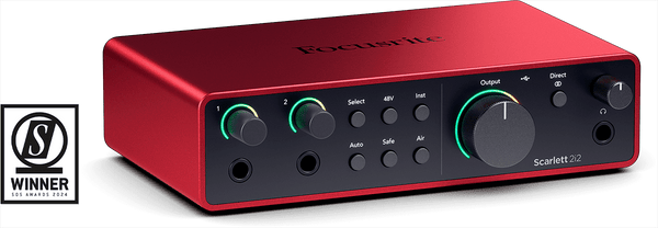 Focusrite Scarlett 2i2 4. Generation
