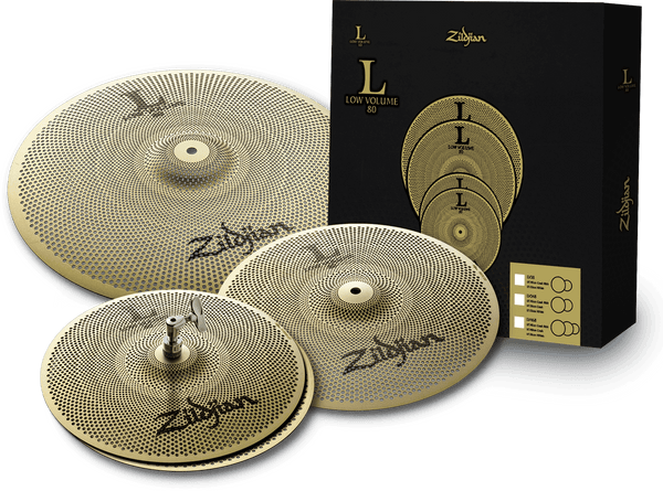 Zildjian LV348 - LOW VOLUME PACK L80 13" / 14" / 18"