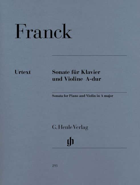 Franck C. - Sonate für Klavier und Violine in A-Dur