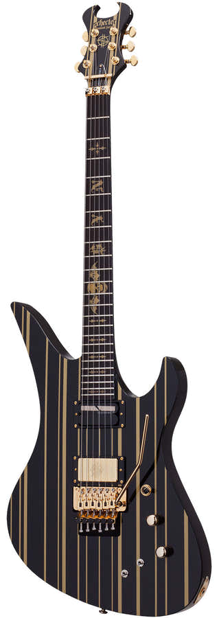 Custom Sustainiac Synyster Gate Signature Schwarz Gold
