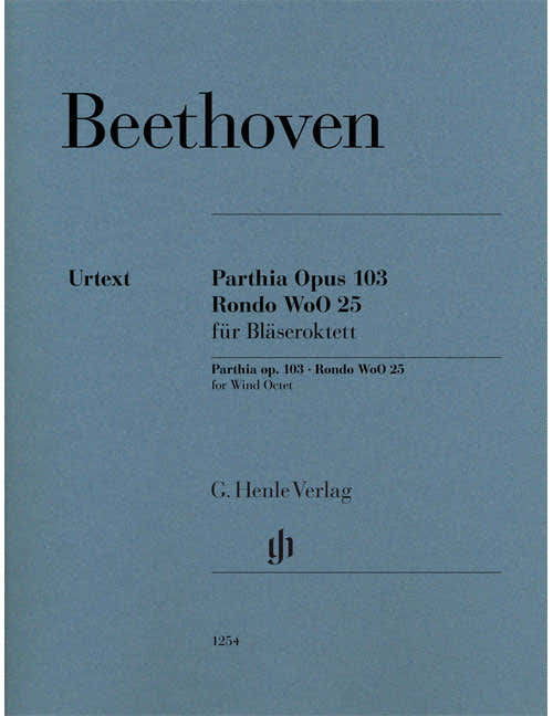 BEETHOVEN L.V. - PARTHIA OP.103 - RONDO WOO 25 - WIND OCTET