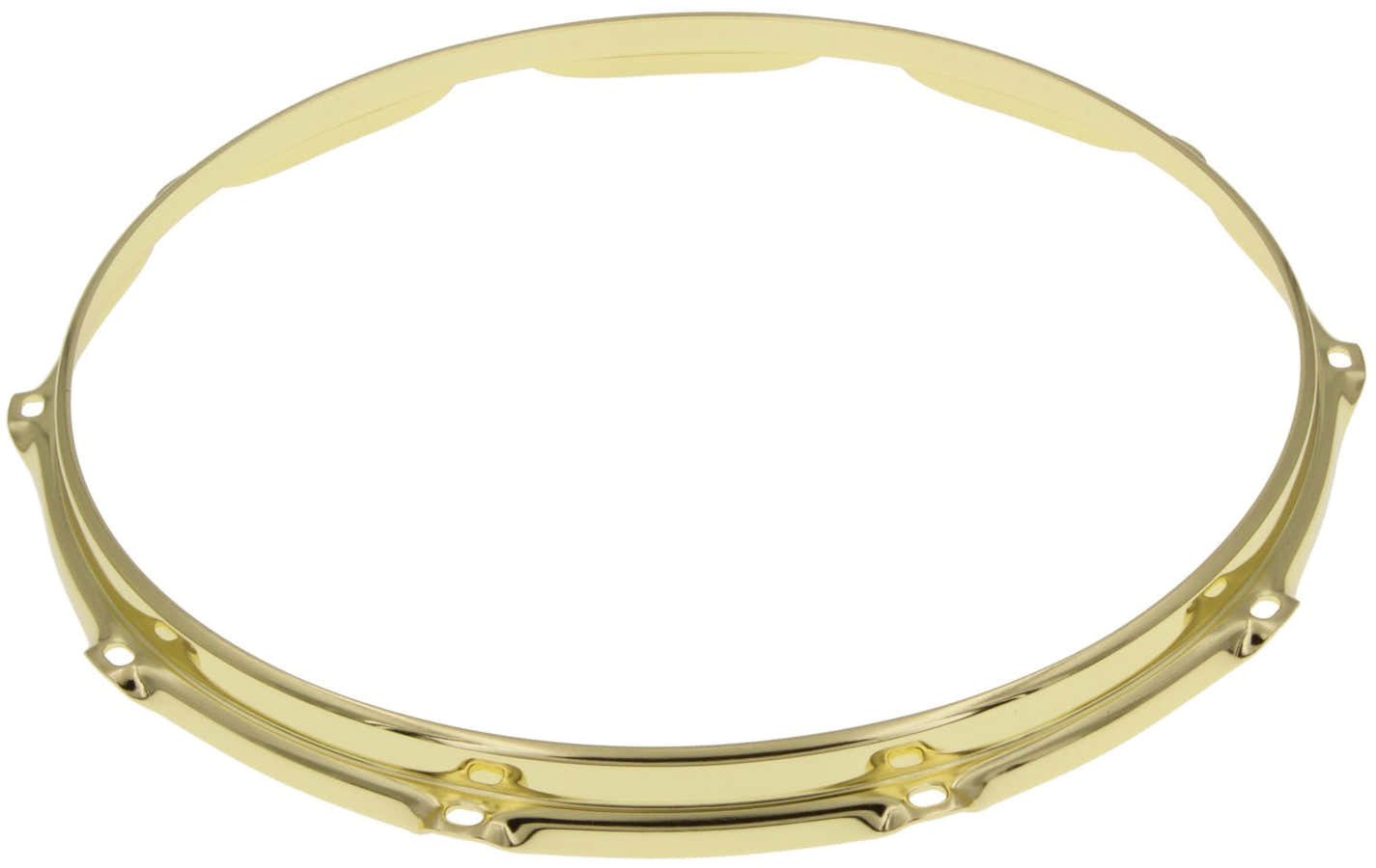 HS23-14-10BR - Spannreifen 14" 10 Spannschrauben Gold S-Style Triple Flange 2.3mm
