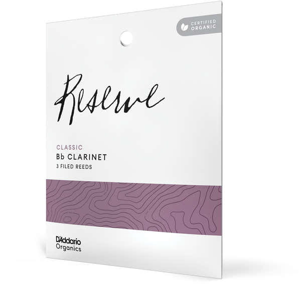 D'addario - Rico Organic Reserve Classic 3,0 Bb Clar (x 3)
