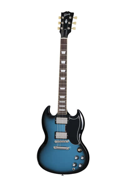 Gibson USA SG Standard '61 Stop Bar Pelham Blue Burst Original
