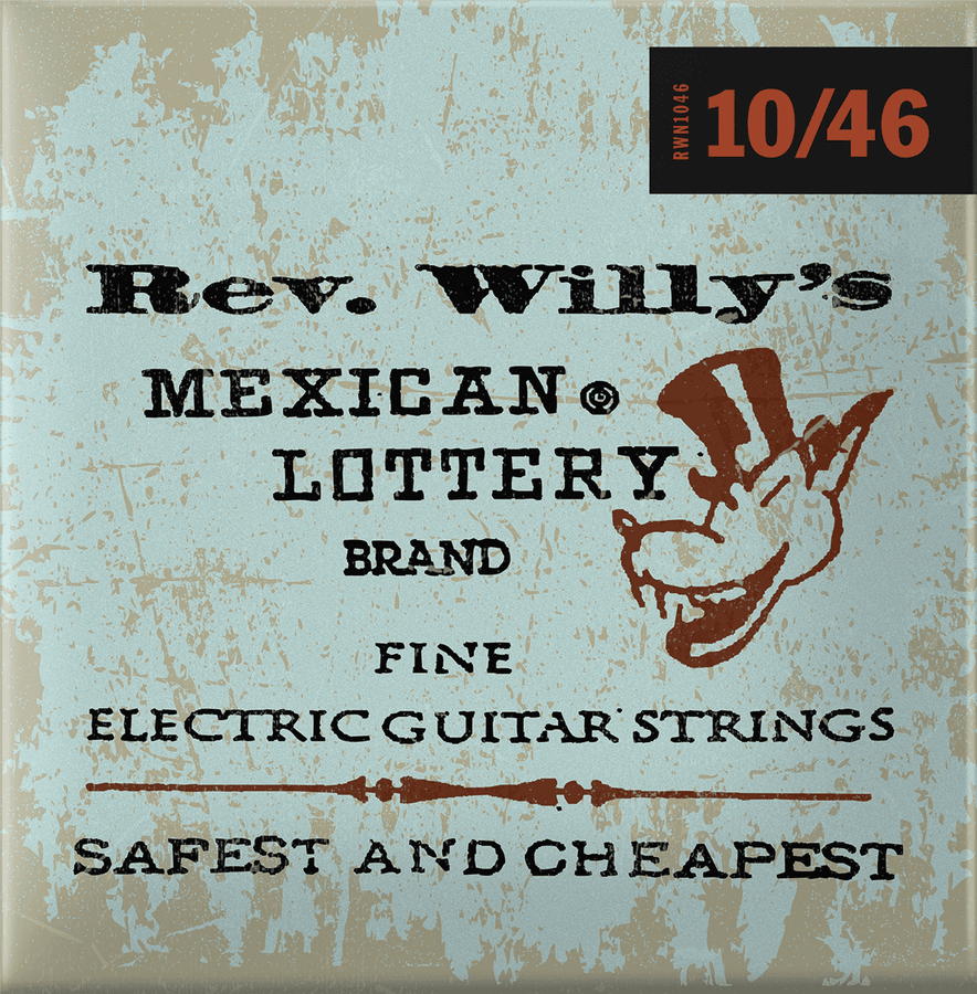 ELECTRIC CORDS SIGNATURE REV. WILLY'S LOTTERY MEDIUM !10-13-17-26-26-36-46
