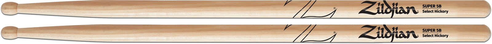 HICKORY SERIES - SUPER 5B - NATURAL DRUMSTICK