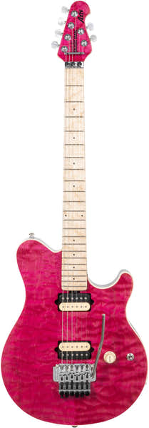 Music Man Axis 30 Anni durchscheinende rosa Quilt-Decke