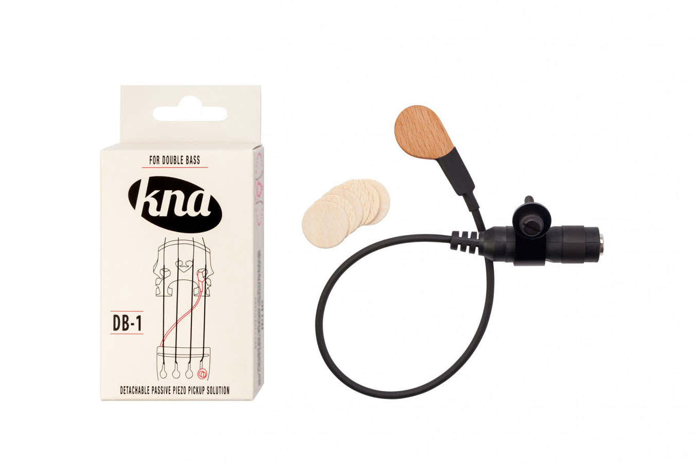 KNA DB-1 - PIEZO DOUBLE BASS MICROPHONE