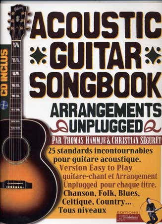 Songbook für Akustikgitarre Rebillard Tab + CD