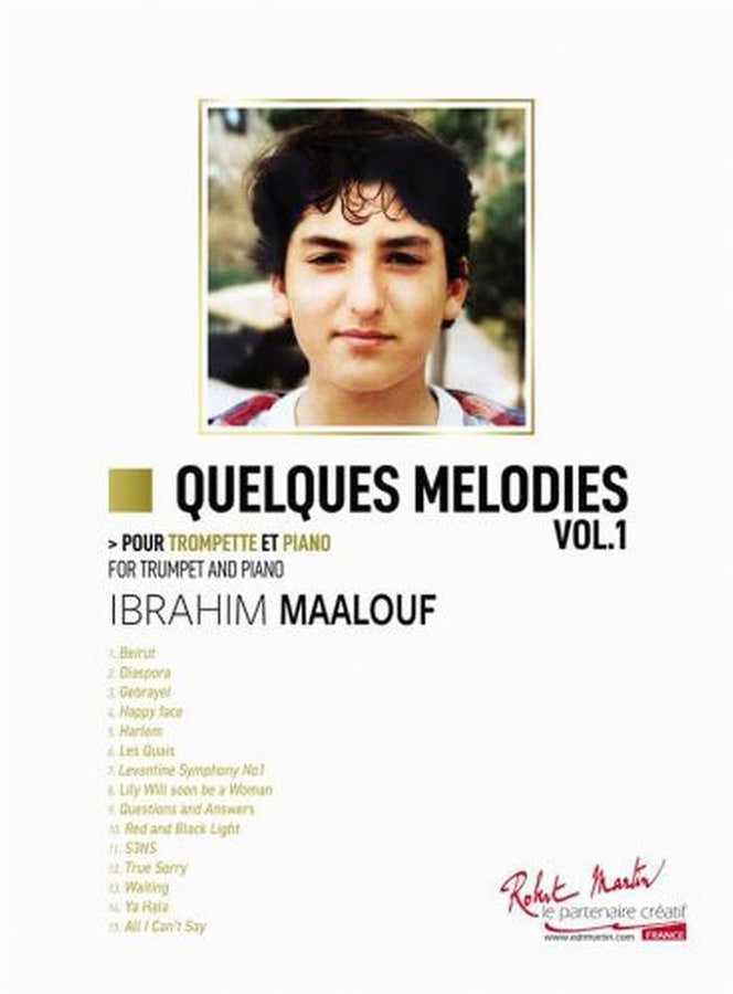 Quelques Mélodies Vol.1 Trompete Und Klavier - Maalouf