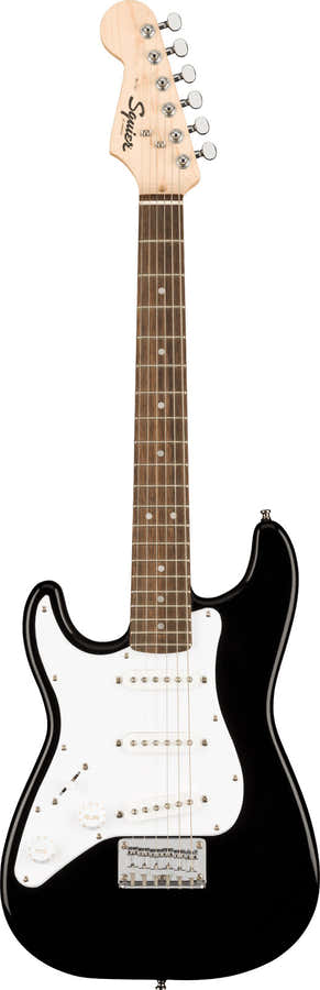 Stratocaster Mini Lh Lrl Schwarz