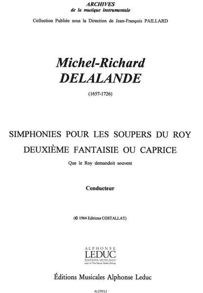 Michel Richard Delalande: Caprice No.2