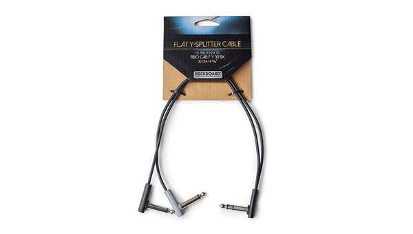 Flaches Patchkabel mit Y-Verteiler CAB-FY30-bk