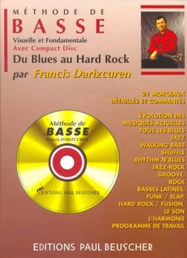 Darizcuren Francis - Méthode De Guitare Basse + CD