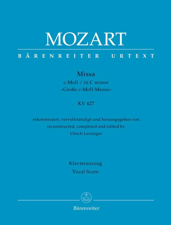 Mozart W.a. - Messe in c-Moll KV 427 - Klavierauszug