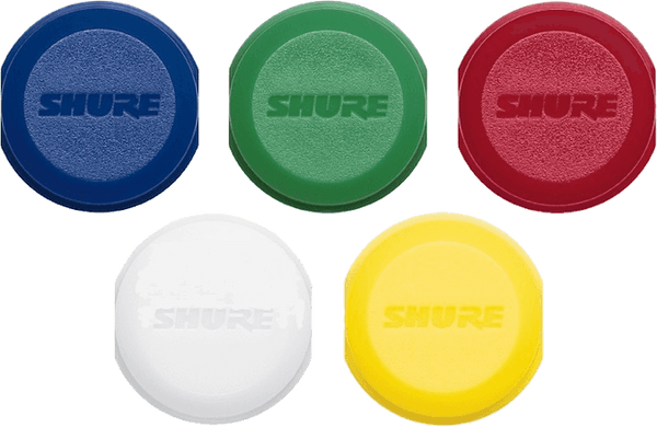 Shure WA621-5 FARBIGE ENDKAPPEN FR BLX2