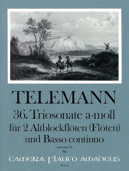 Telemann G.P. - Triosonate In A-moll TWV 42:A9