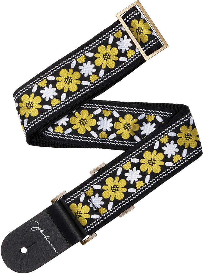John Lennon Signatur-Gurt Rooftop Jacquard