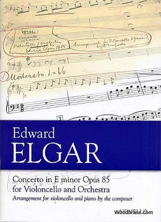 ELGAR E. - CONCERTO IN Em OP.85 FOR VIOLONCELLO & PIANO