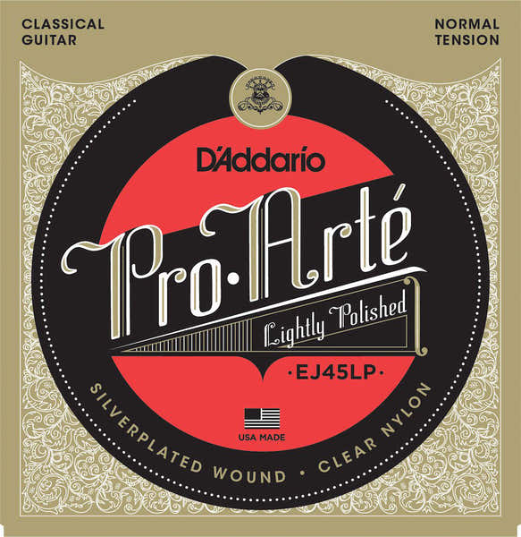 D'ADDARIO EJ45LP PRO-ARTE COMPOSITE CLASSICAL GUITAR STRINGS NORMAL TENSION