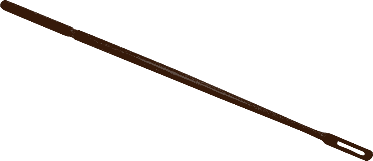 Holzstab-Wischer Querflöte