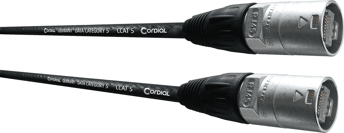 Netzwerkkabel CAT5E Ethercon 2,5M