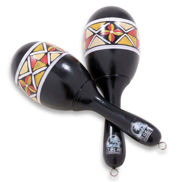 Toca WOOD PAINTED MARACAS T3132