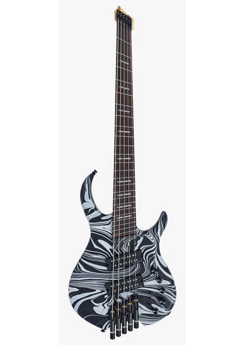 M6 Headless 5 Schwarzer Swirl