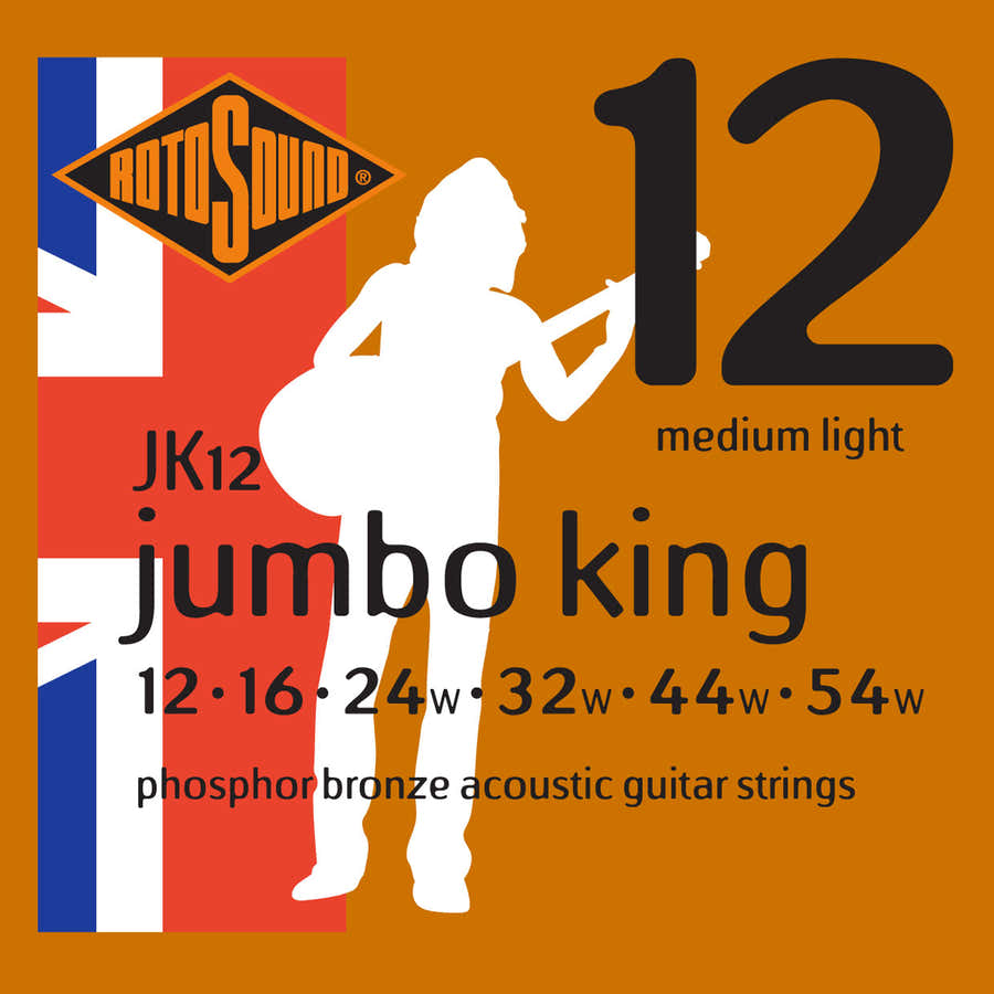 JUMBO KING JK12 PHOSPHOR BRONZE 1254