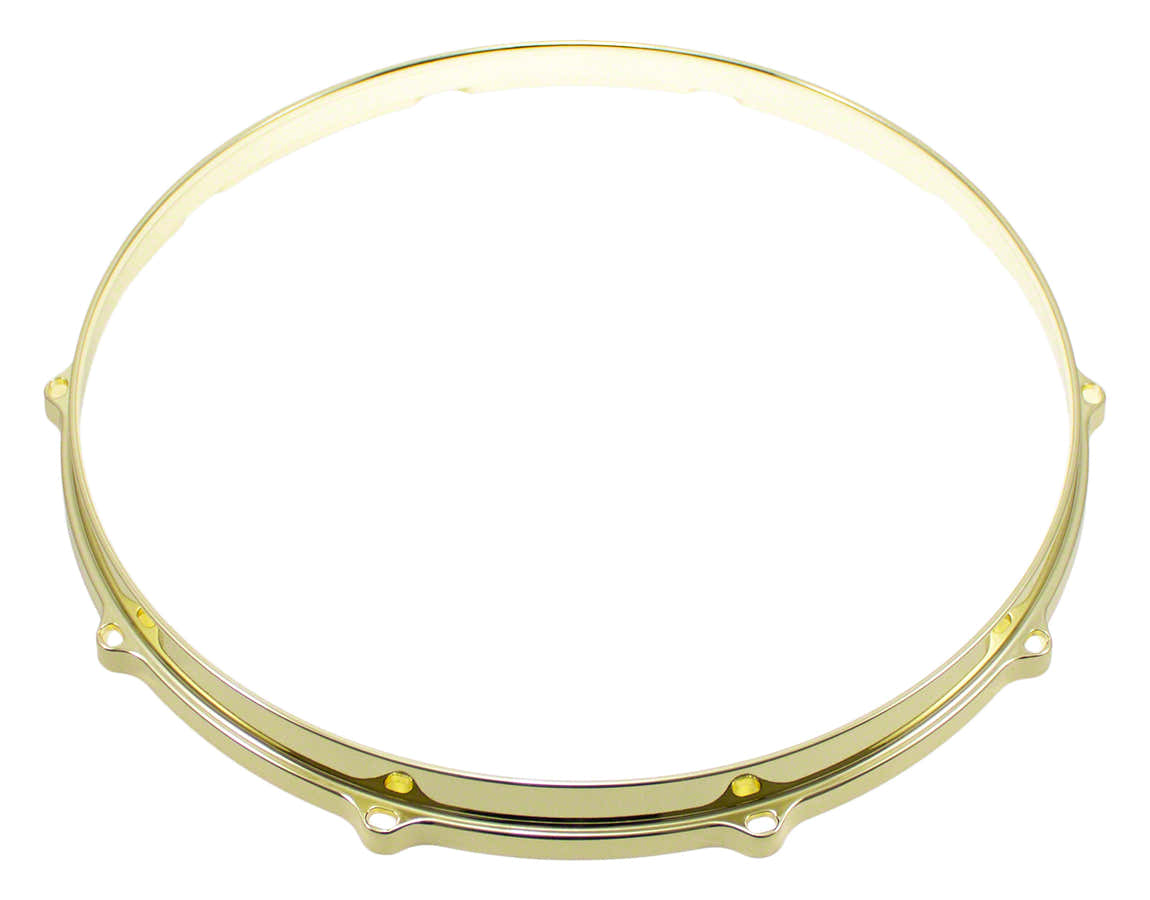 Spannreifen 14" 10 Spannschrauben Gold 3 mm Druckguss