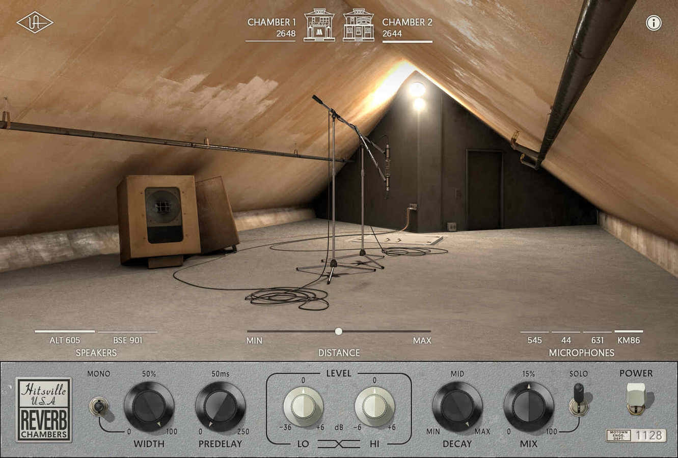 UAD Hitsville Reverb Chambers