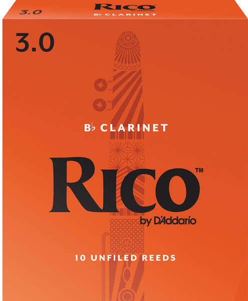 D'addario - Rico BB-KLARINETTENBLTTER STRKE 30 10ER-PACKUNG