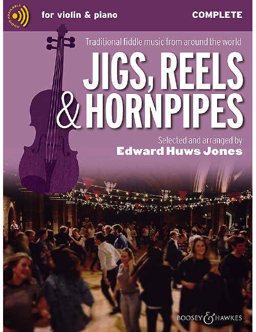 HUWS JONES EDWARD - JIGS REELS & HORNPIPES (NEW EDITION) - VIOLIN AND PIANO GUITAR AD LIB.
