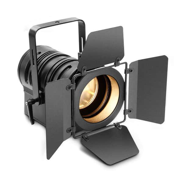 Cameo TS 40 WW - THEATER SPOTLIGHT MIT CONVEX CONVEX-OBJEKTIV UND 40 W WARM WEISSER LED SCHWARZES GEHUSE