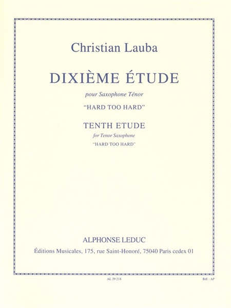 Etude N010