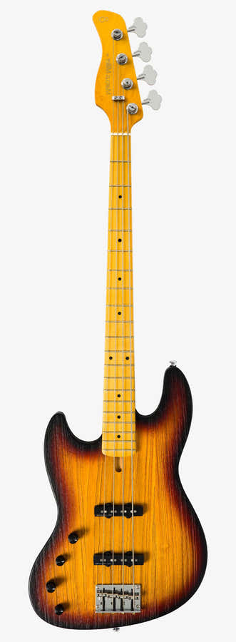 V6-4 LH 3-Tone-Sunburst