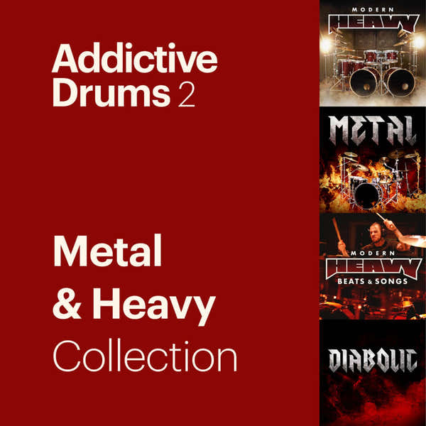 XLN Audio Addictive Drums 2 Metal & Heavy-Kollektion