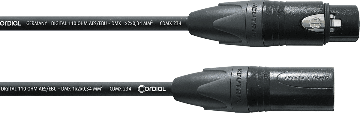 DMX-KABEL 3-POLIG 10 M