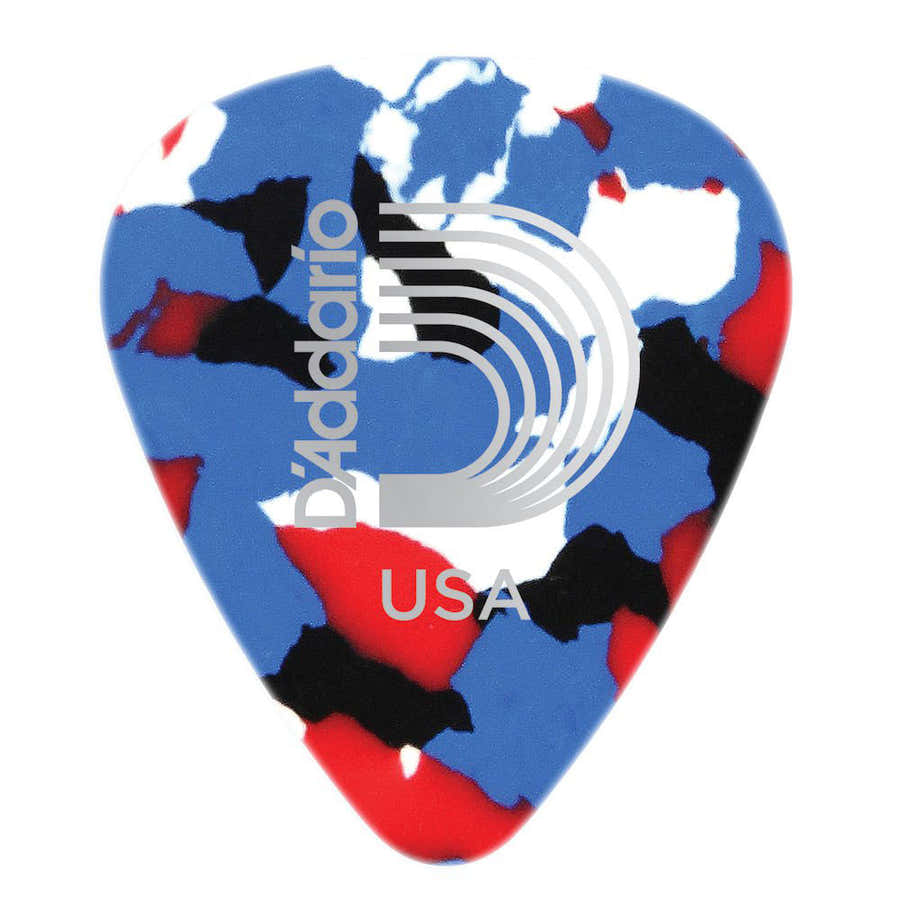 Mehrfarbige Gitarrenplektren Heavy Pro Stück