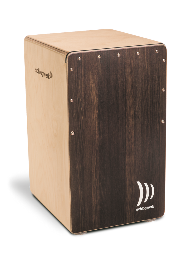 CP408ST 2-in-1 Snare-Cajon Dunkle Eiche Soft Touch