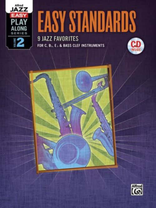 Alfred Jazz Easy Play-Along Series Vol.2 - Easy Standards + Cd - Tous Instruments