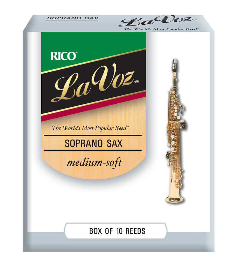RICO LAVOZ MEDIUM SOFT BLTTER FR SOPRAN SAXOPHON