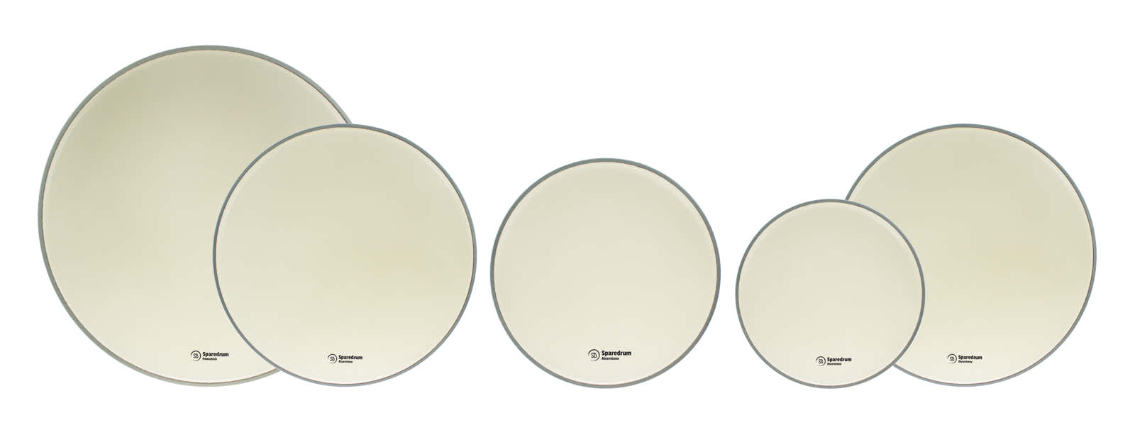 10-12-14 + Snare 14 + Bassdrum 18 Alverstone Beschichtetes Fusion-Paket