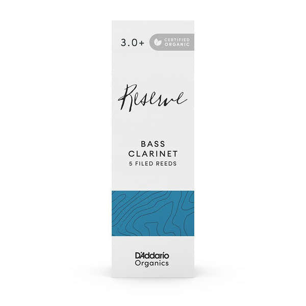 D'addario - Rico ORGANIC RESERVE 3+ - CLARINET BASS